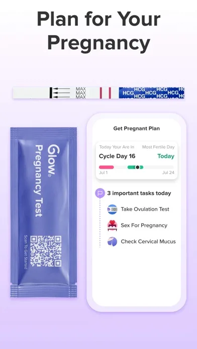 Glow - Fertilidad & Ovulación screenshot 3