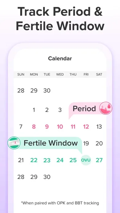 Glow - Fertilidad & Ovulación screenshot 4
