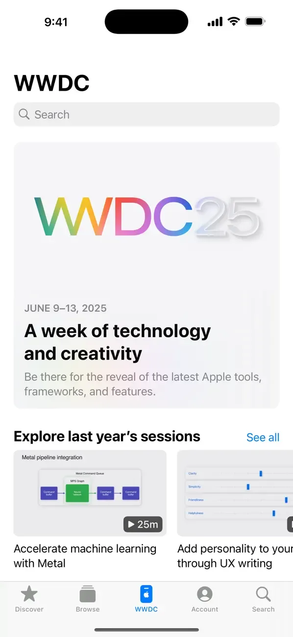 Apple Developer screenshot 4
