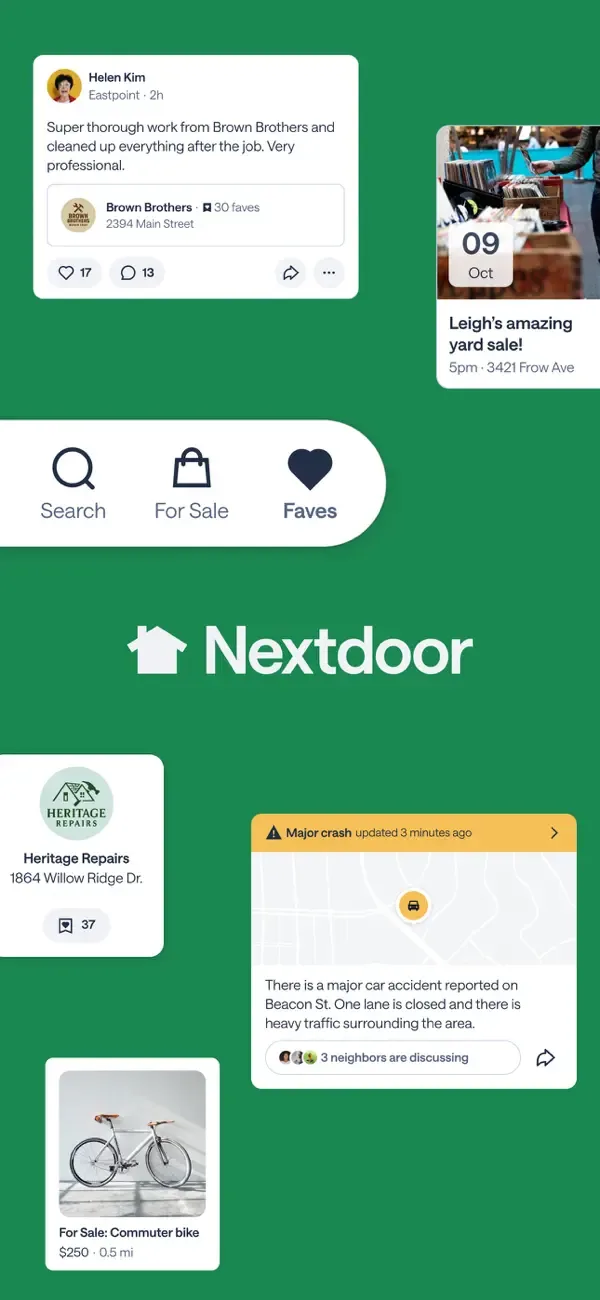 Nextdoor: red del barrio screenshot 2