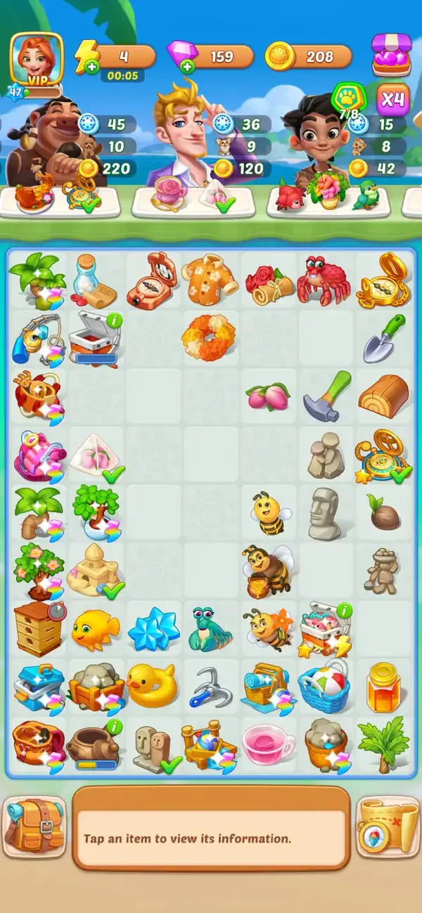 Adventure Island Merge: Save screenshot 1