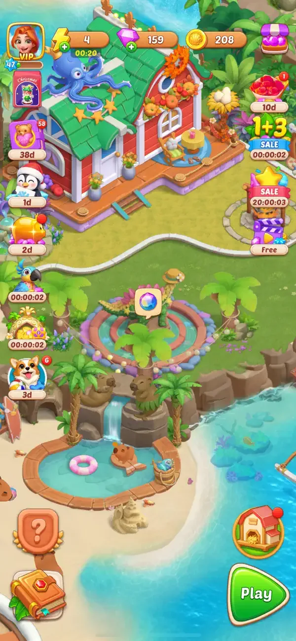 Adventure Island Merge: Save screenshot 5