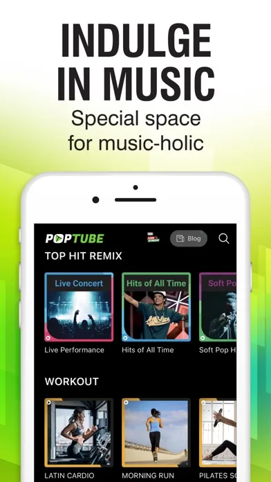 POPTube: Reproductor de Vídeo screenshot 1