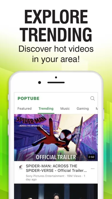 POPTube: Reproductor de Vídeo screenshot 3
