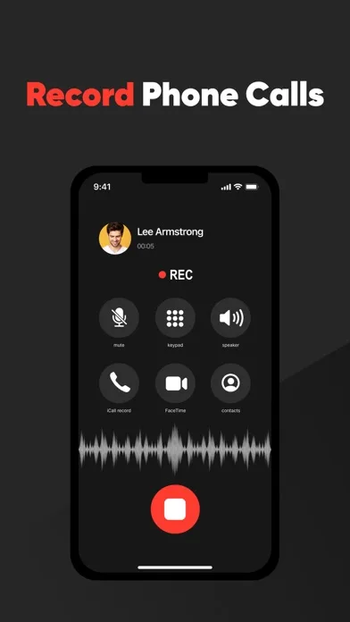 iCall Recorder: запись звонков screenshot 1