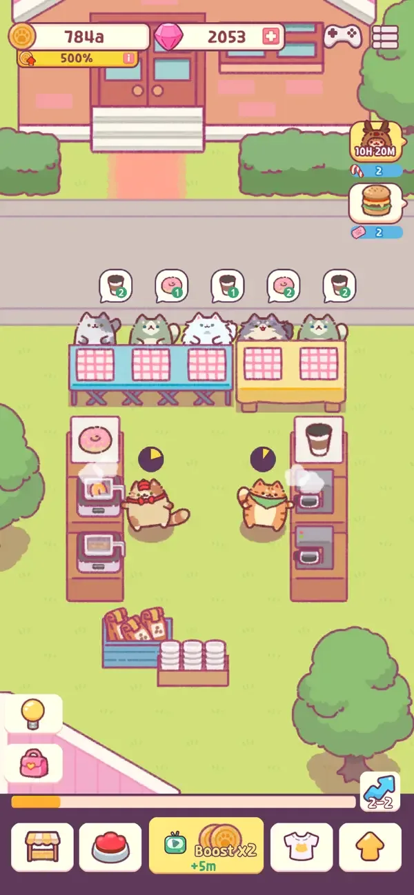 Cat Snack Bar: Gato Juegos screenshot 3