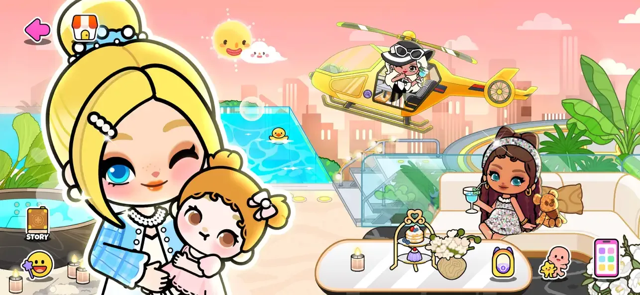Aha World:Cute Games for Girls screenshot 2