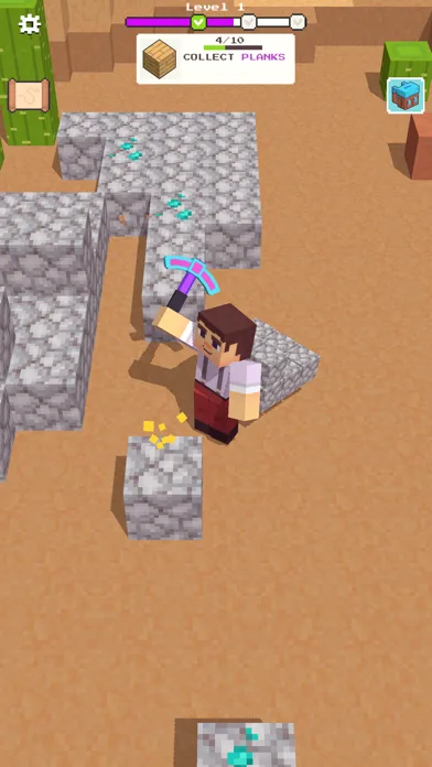 CubeCrafter - Craft & Mine screenshot 1