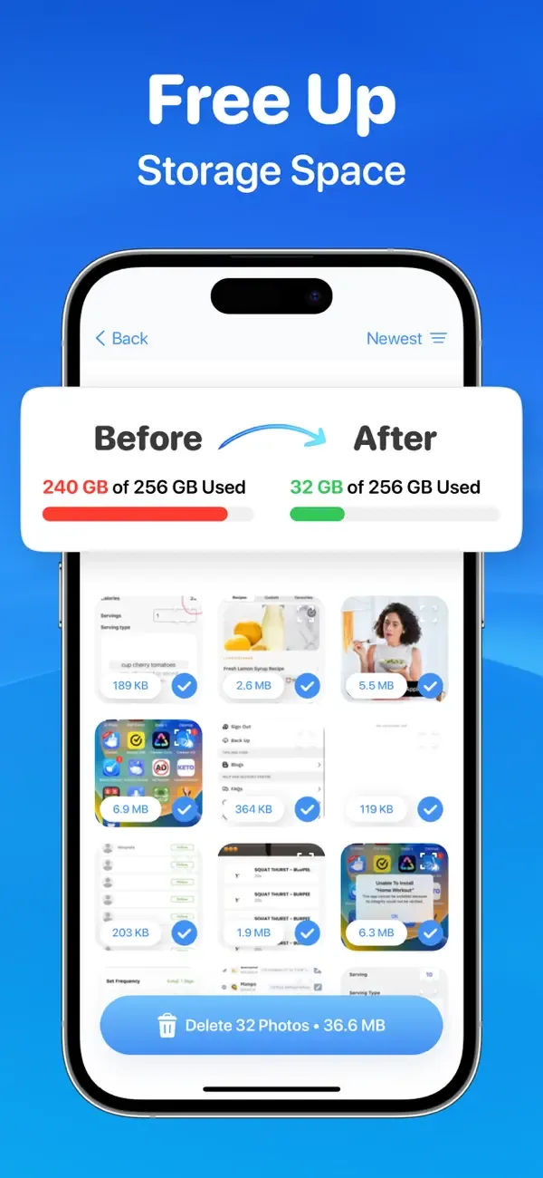 CleanUp AI - очистка кэша screenshot 3