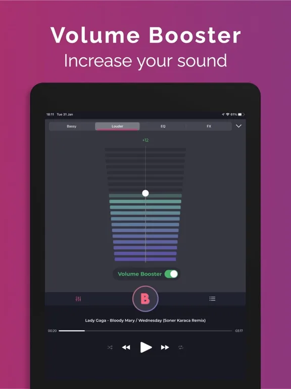 Make music louder: EZ booster screenshot 5