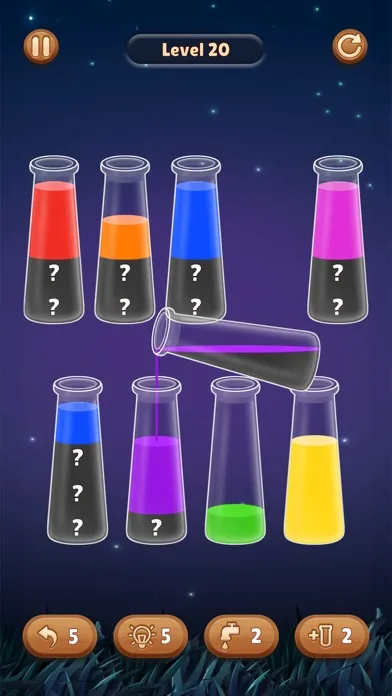 Color Water Sort Wooden Puzzle screenshot 4