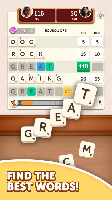 Word Whamzee Fun Word Puzzler screenshot 1