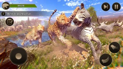 дикий леопард семья жизнь сим screenshot 1