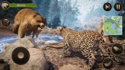 дикий леопард семья жизнь сим screenshot 2