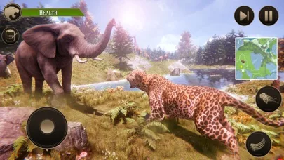 дикий леопард семья жизнь сим screenshot 4
