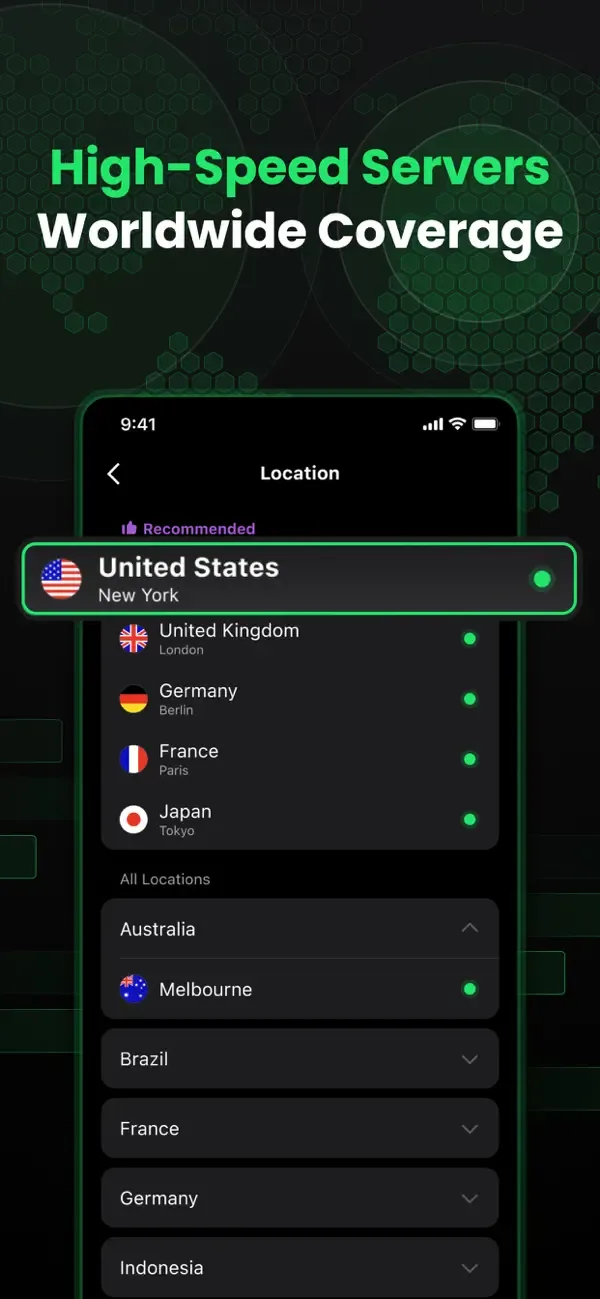 SafeShell VPN: Fast & Secure screenshot 1