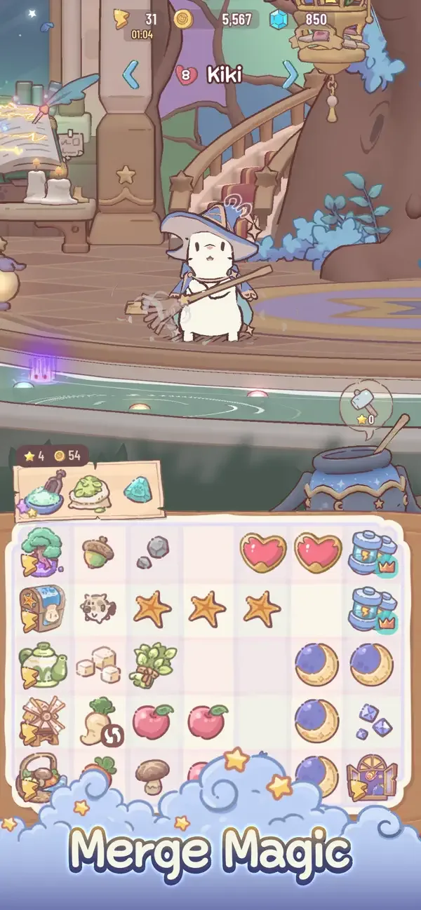 Cats & Soup : Magic Recipe screenshot 1