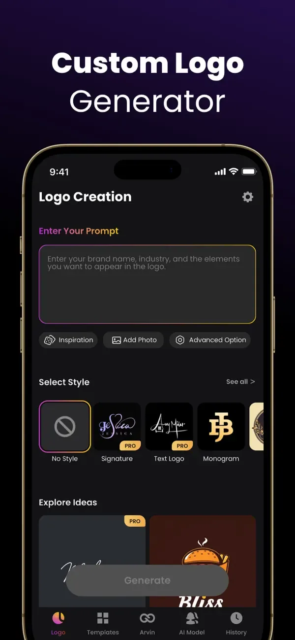 Arvin® - Стваральнік лагатыпаў screenshot 5