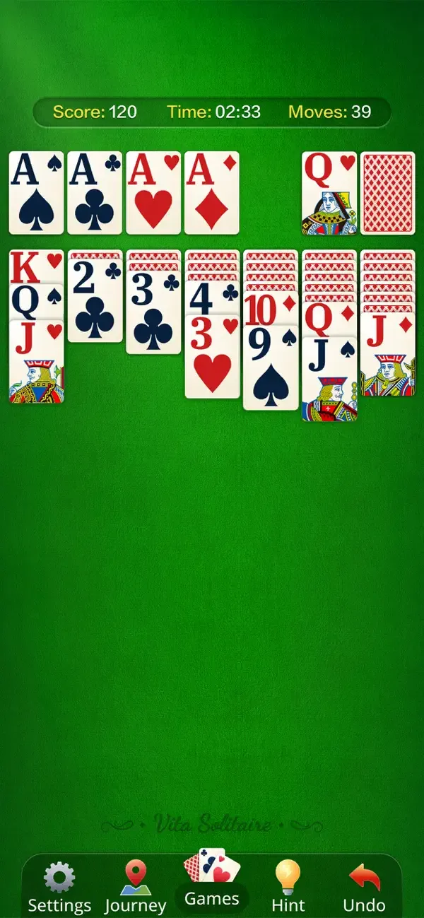 Vita Solitaire для літніх screenshot 3