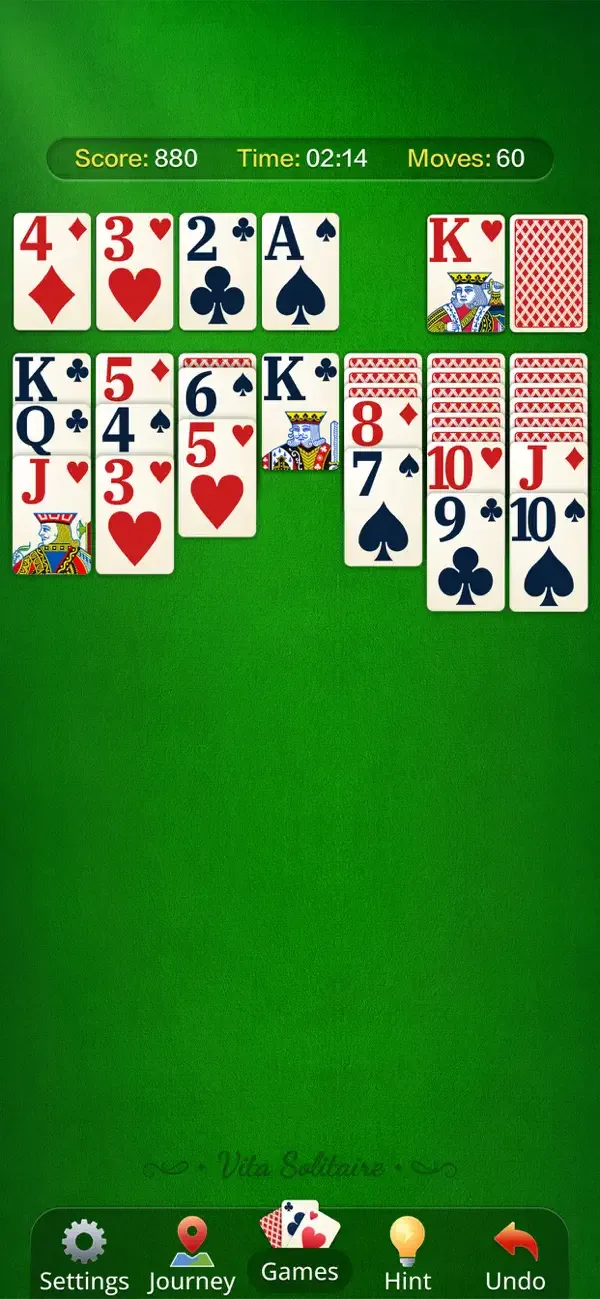 Vita Solitaire для літніх screenshot 5