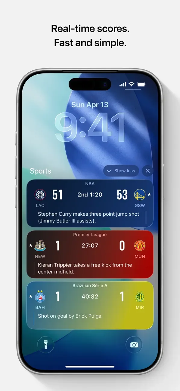 Apple Sports screenshot 1