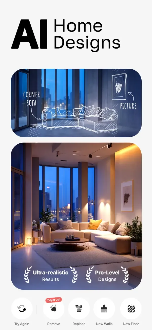 AI Home Design: DecoLab screenshot 1