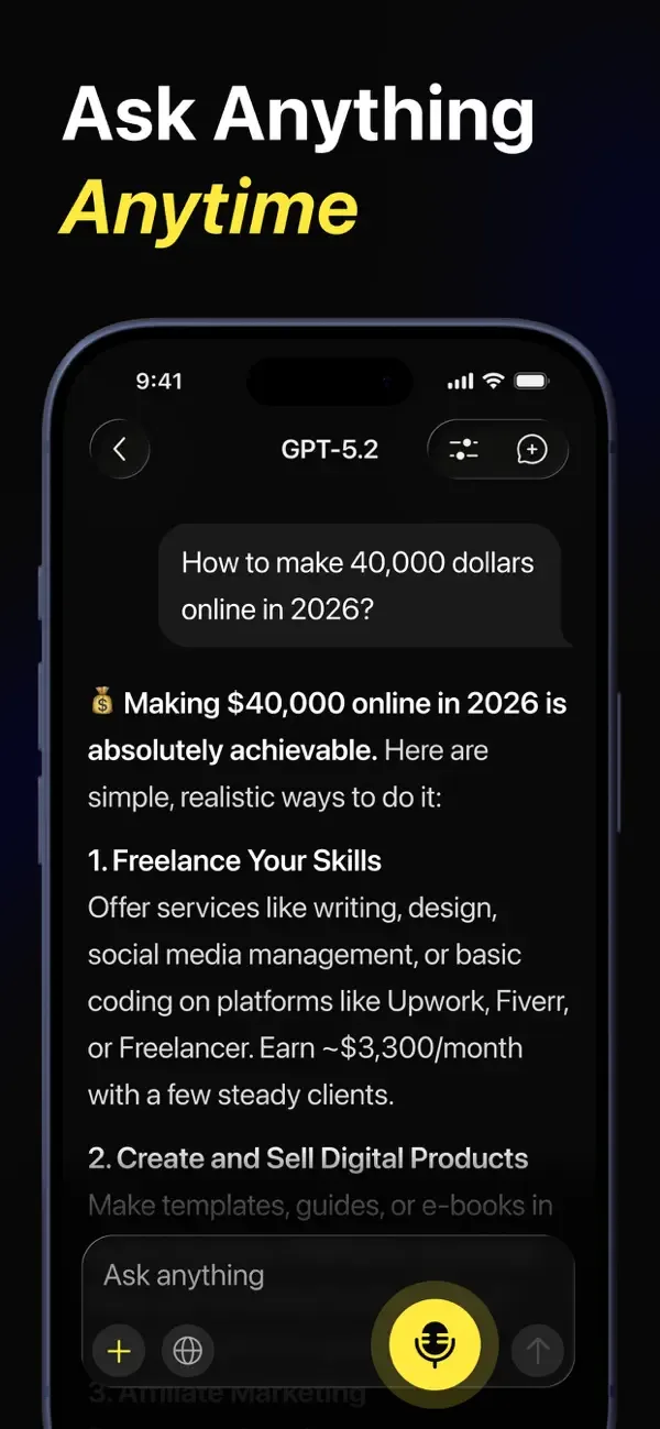Chat AI Plus - Чат Українською screenshot 2