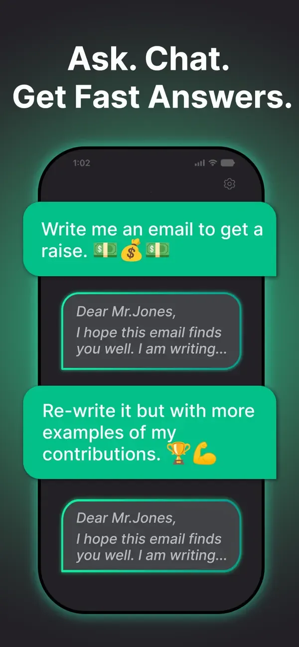 AI+ Chat & Question Helper Al screenshot 2