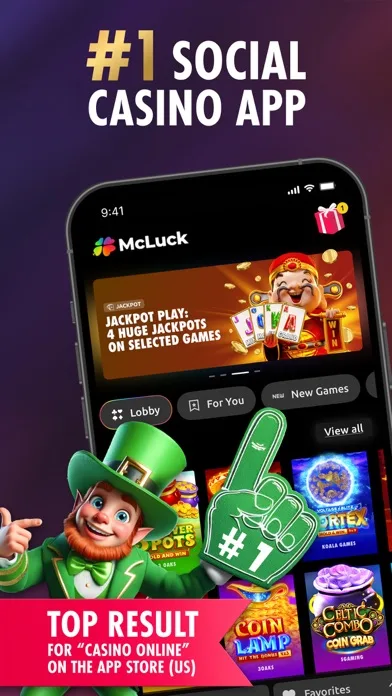 McLuck Casino: Jackpot Slots screenshot 1