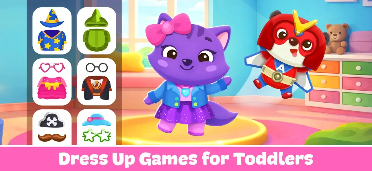 Игра одевалка для детей 2+ лет screenshot 1