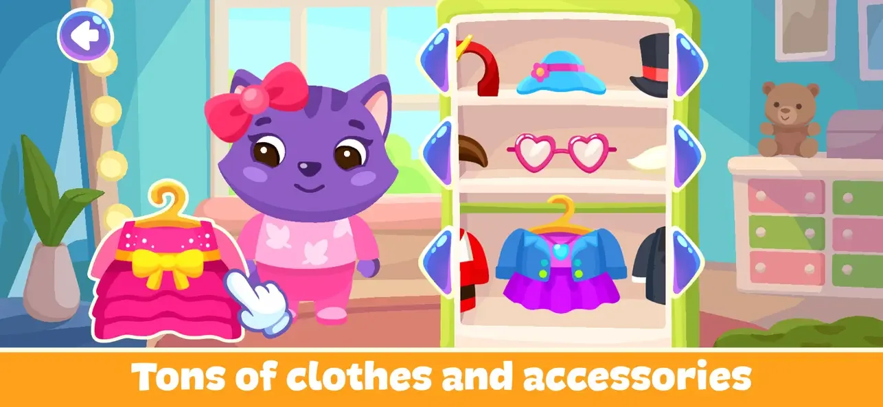 Игра одевалка для детей 2+ лет screenshot 4