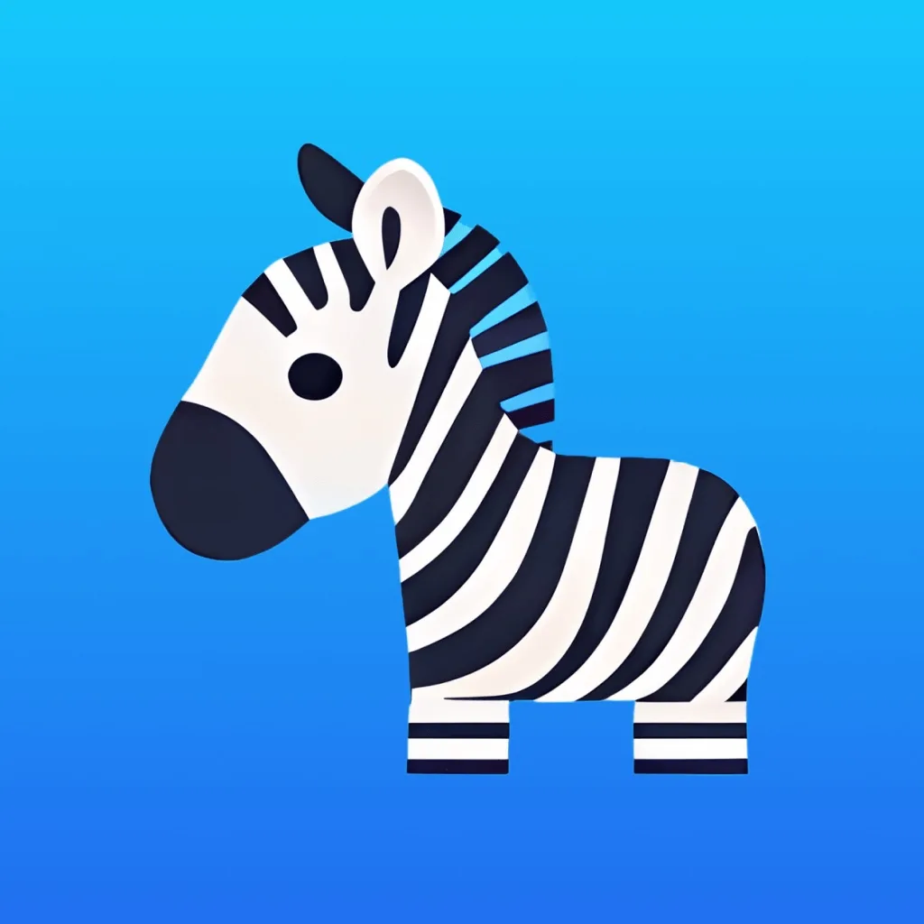 Zebra: Блюр, Эффекты для Фото