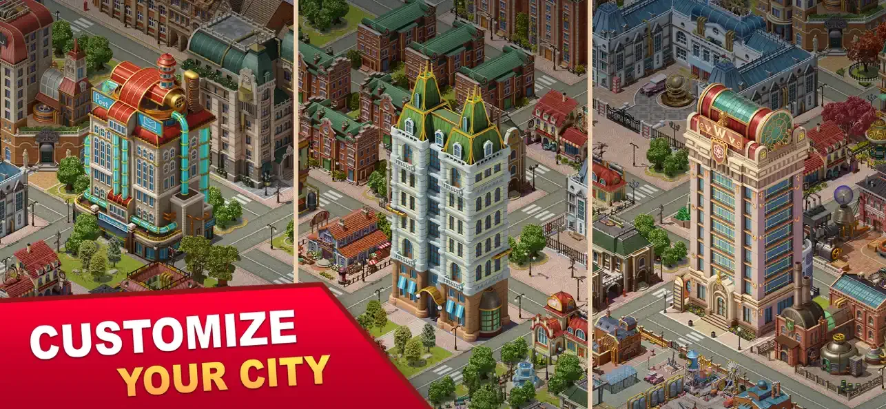 Steam City: Построй свой город screenshot 1