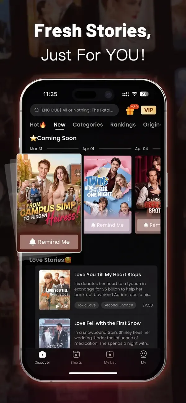 GoodShort - Dramas Cortos Hub screenshot 3