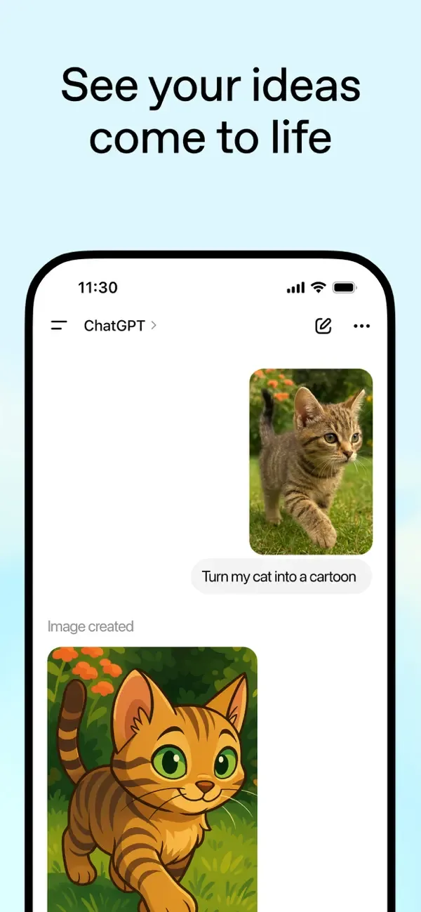 ChatGPT screenshot 1
