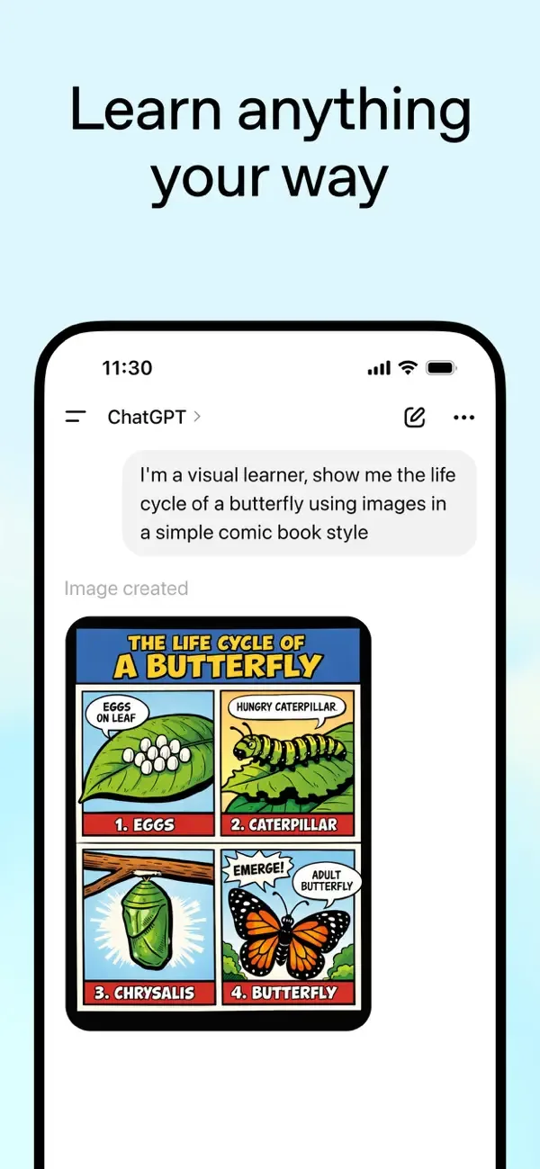 ChatGPT screenshot 2