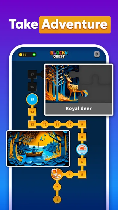 Blocky Quest - Classic Blocks screenshot 5