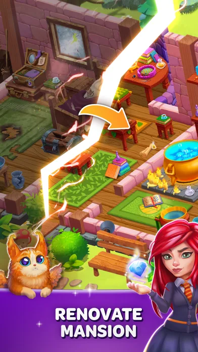 Becharmed - матч 3 игра screenshot 1