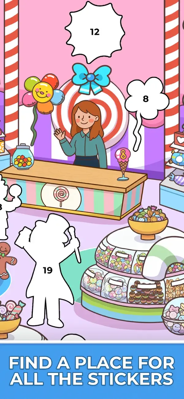 Sticker Book: Color By Number screenshot 2