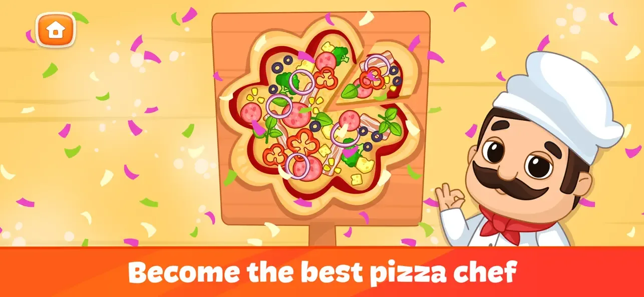 Пица: игра для девочек 5-8 лет screenshot 4