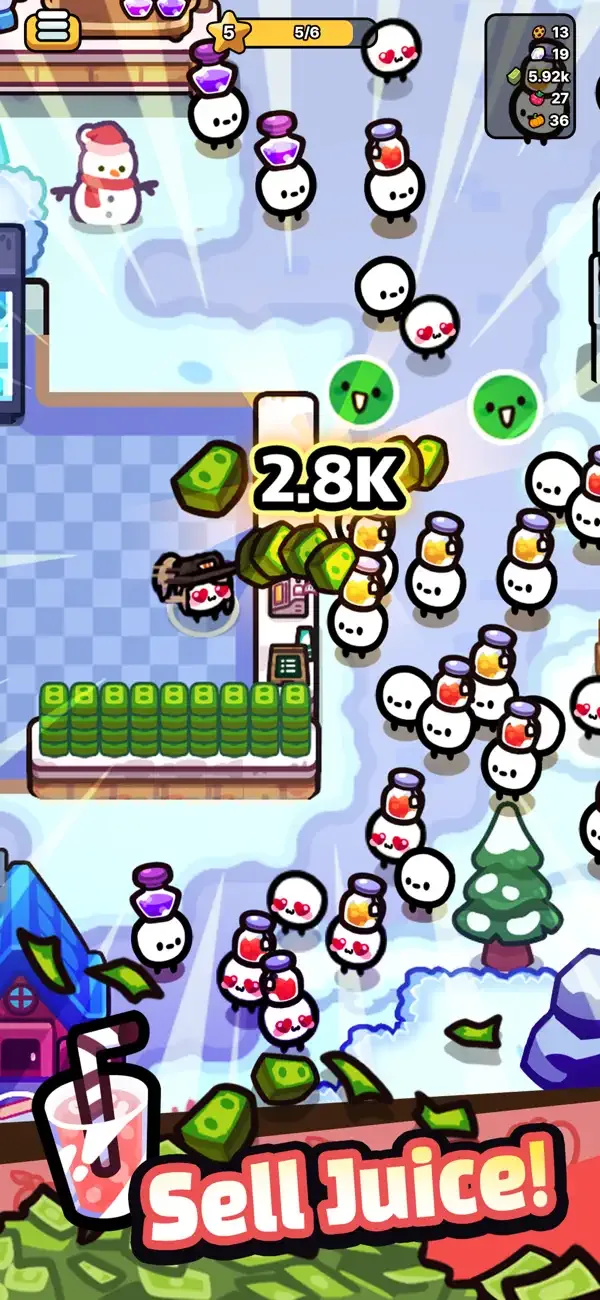 Chainsaw Juice King: Магазин screenshot 2