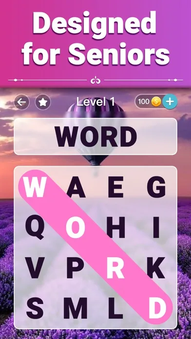 Vita Word Search screenshot 1