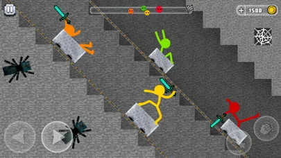 Stickman Parkour Race & Jump screenshot 2