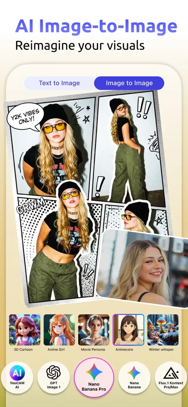 YouCam AI Pro: Crea con IA screenshot 4
