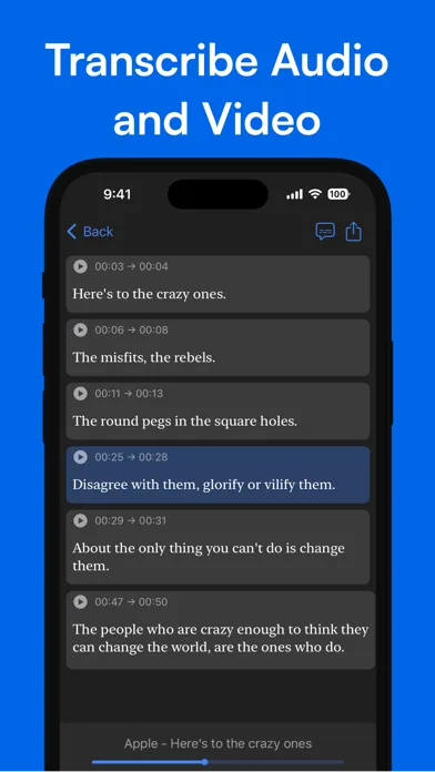 Диктофон и транскрипция: Spiik screenshot 2