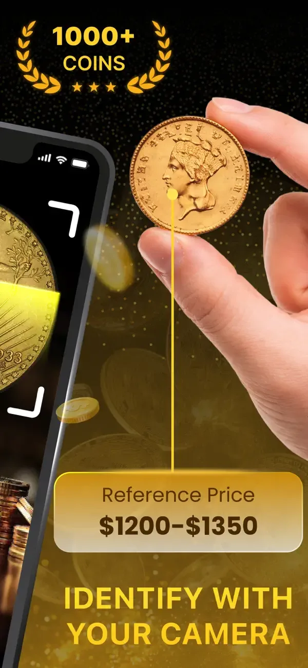 Coin Identifier: Escaneo de Va screenshot 2