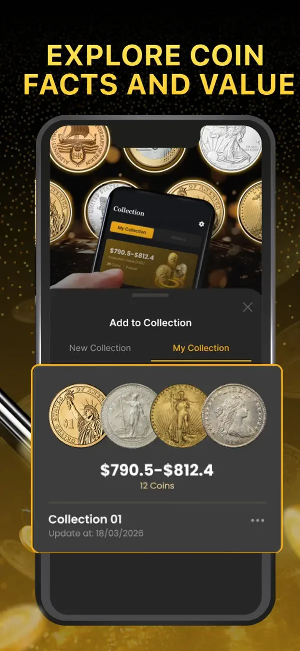 Coin Identifier: Escaneo de Va screenshot 5