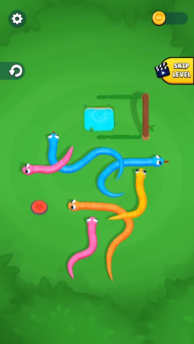 Snake Knot: Игра Головоломка screenshot 1
