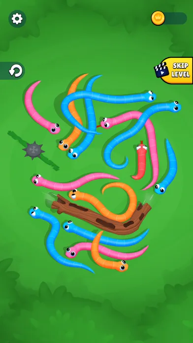 Snake Knot: Игра Головоломка screenshot 2