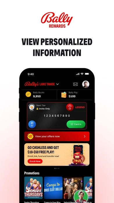 Bally Rewards screenshot 1